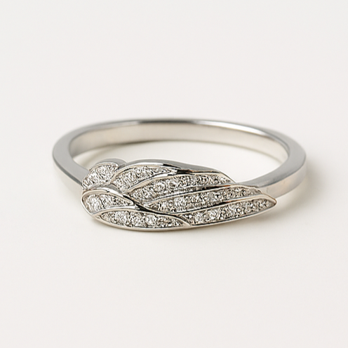 Angel Wing Promise Ring