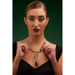 Load image into Gallery viewer, Colorburst Cascade Necklace - PEACORA
