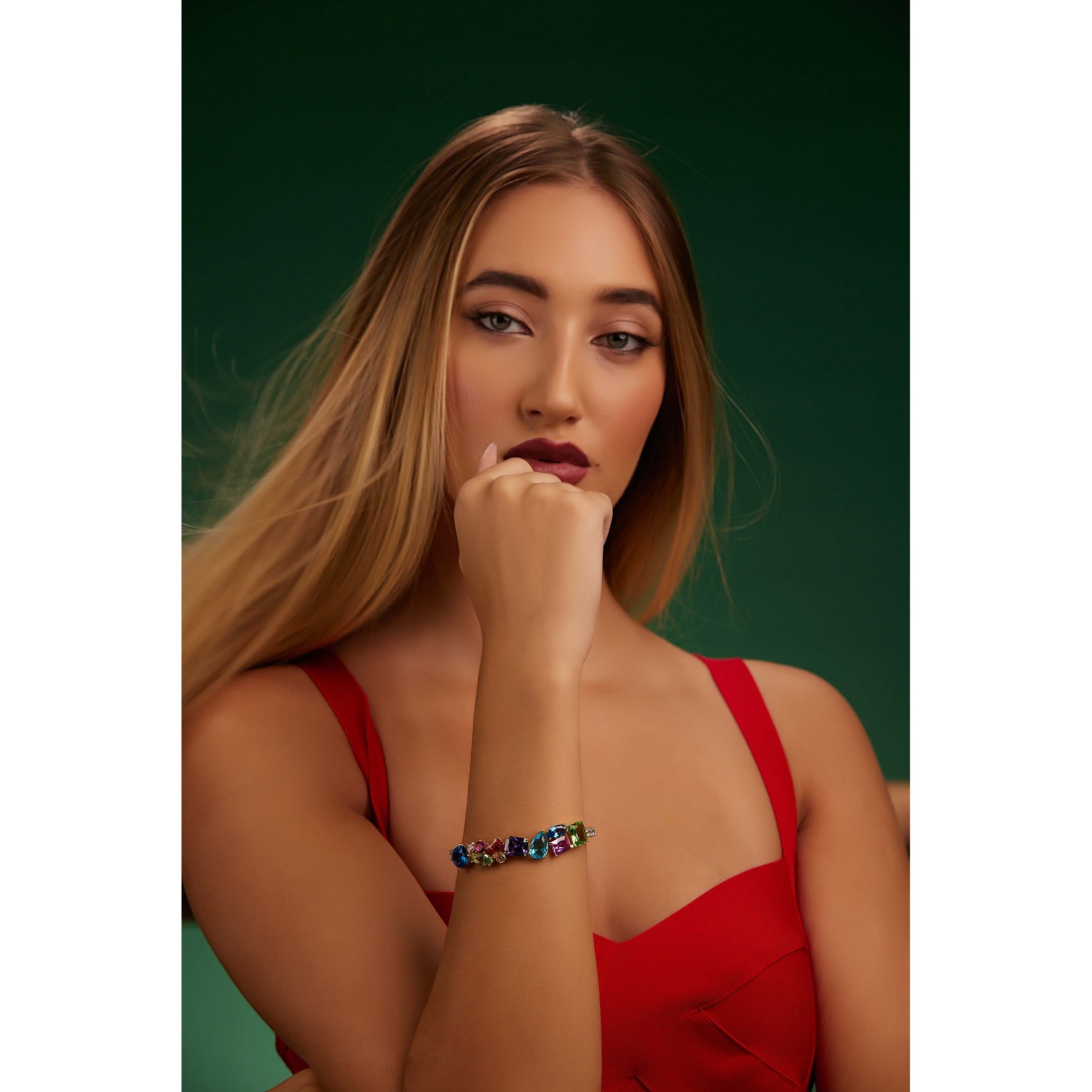 Colorful Spirit Bangle - PEACORA