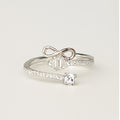 Infinity Bow Promise Ring - PEACORA