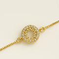 Sunrburst Circle Bracelet - PEACORA
