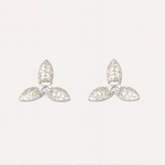 Load image into Gallery viewer, Trillium Diamond Stud Earrings - PEACORA

