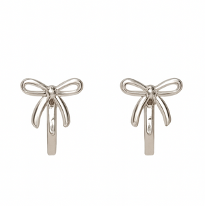 Delicate Bow Knot Stud Earrings - PEACORA