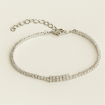 Load image into Gallery viewer, Timeless Sparkle Sterling Silver S925 Bracelet - PEACORA
