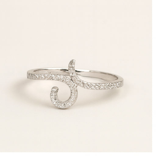 Elegant Swirl Ring - PEACORA