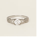 Load image into Gallery viewer, Five-Stone Cluster Accent Ring
