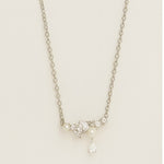 Load image into Gallery viewer, Elegant Pearl &amp; Crystal Universe Necklace
