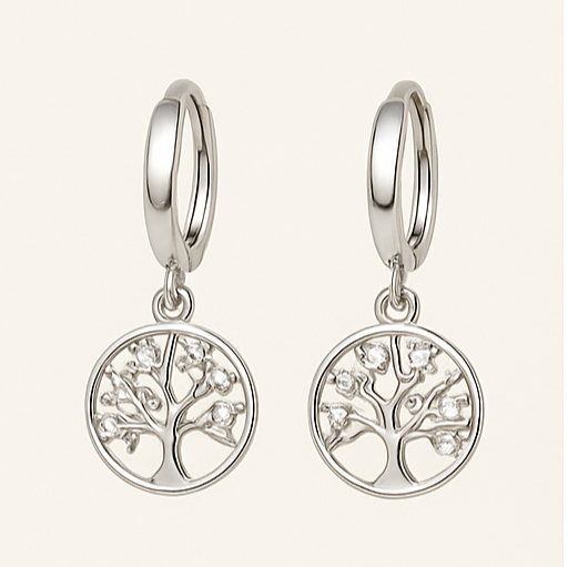 Tree of Life Drop Earrings - PEACORA