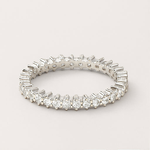 Eternity Crystal Band Ring