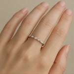 Load image into Gallery viewer, Twisted Eternity Crystal Band Ring
