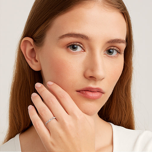 Eternity Crystal Band Ring
