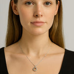 Load image into Gallery viewer, Twist Infinity Circle Pendant Necklace
