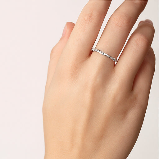 Eternity Crystal Band Ring