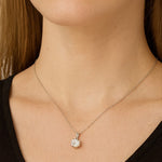 Load image into Gallery viewer, Classic Solitaire Moissanite Pendant Necklace
