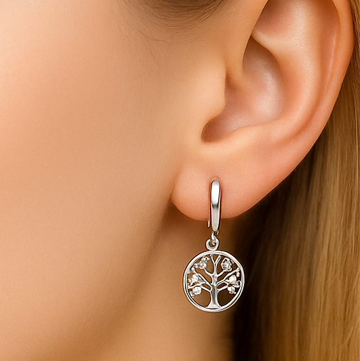 Tree of Life Drop Earrings - PEACORA