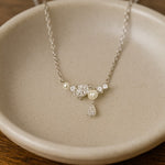 Load image into Gallery viewer, Elegant Pearl &amp; Crystal Universe Necklace
