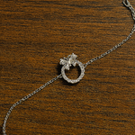 Load image into Gallery viewer, Crystal Butterfly Sterling Silver S925 Bracelet - PEACORA
