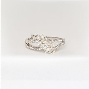 Baguette Cluster Ring - PEACORA