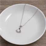 Load image into Gallery viewer, Elegant Skirted Moissanite Pendant Necklace
