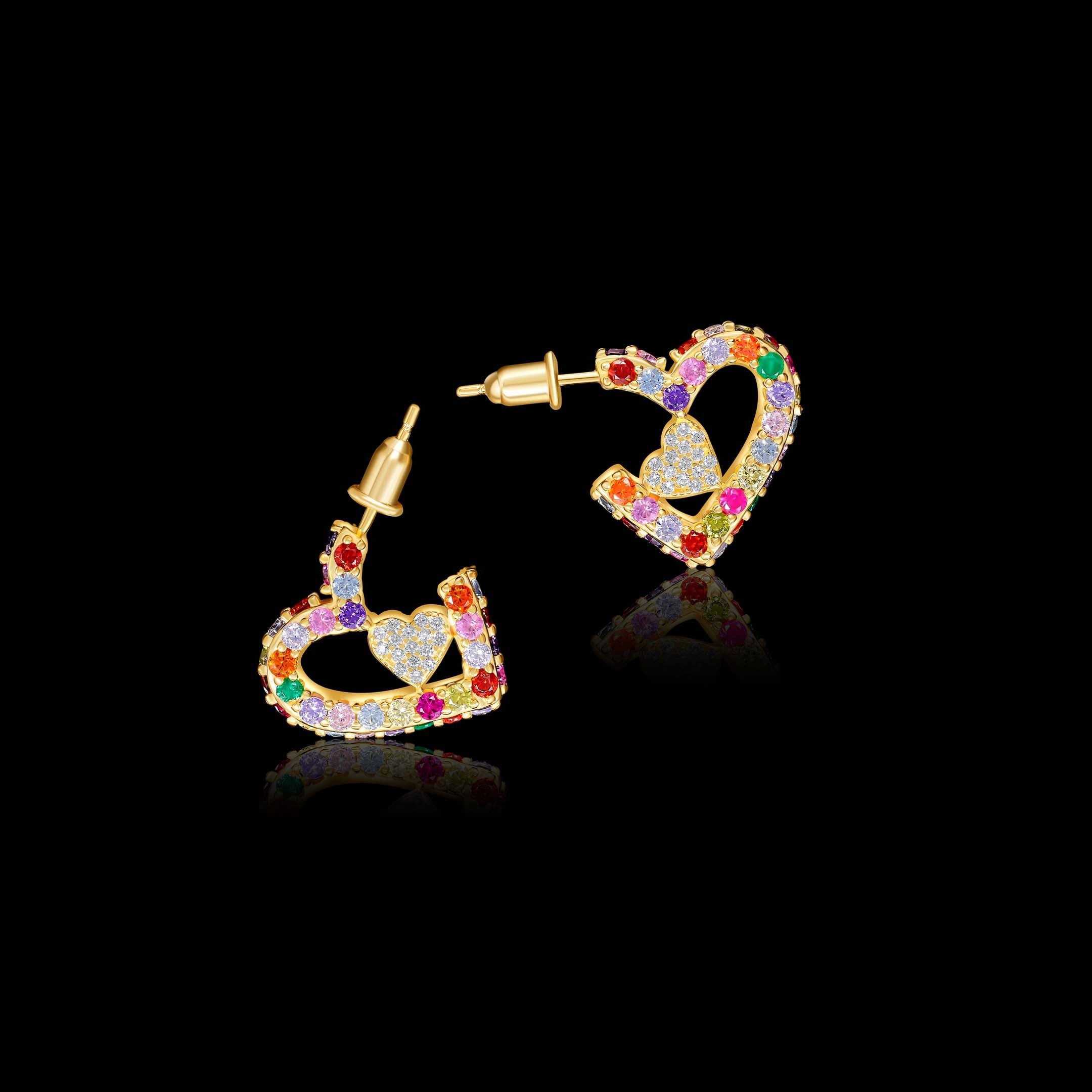 Everlasting Affection Hoops - PEACORA